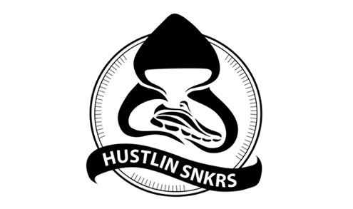 Diseño de logotipo HUSTLIN SNKRS