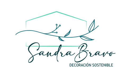 Diseño de logotipo SANDRA BRAVO - DECORACIÓN SOSTENIBLE